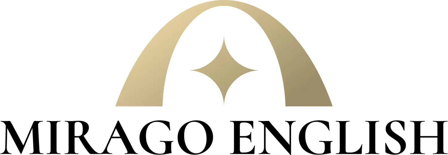 MIRAGO ENGLISHのロゴ